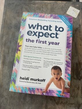 what to expect the first year - Heidi Murkoff (Purple Accent)
